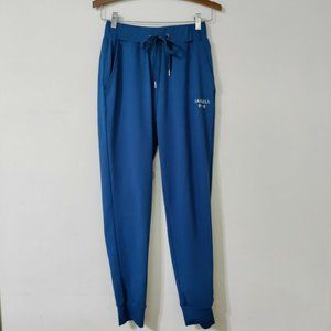 Barbell High Waist Drawstring Joggers Gym Pants